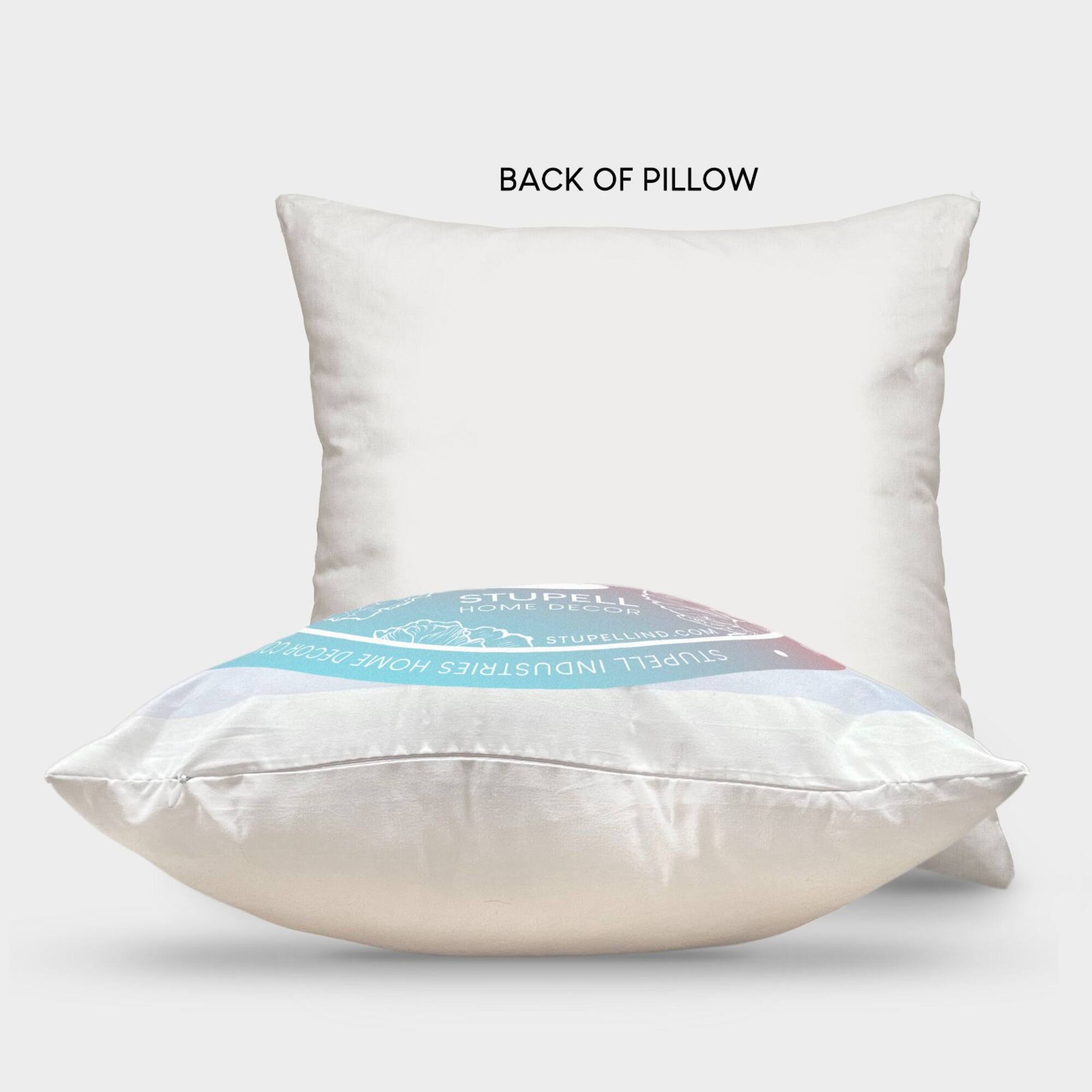 Stupell Industries All Things Are Possible Motivational Phrase Minimal Typography Throw Pillow 18" x 18"